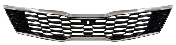 PARRILLA CROMADA NEGRA KIA OPTIMA 2019-2021 C / HOYO CAMARA FILO TYG