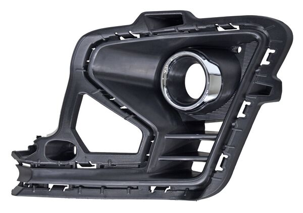 REJILLA IZQUIERDO PARA FARO DE NIEBLA CROMADA KIA RIO 2021-2023 EX C / MOLD TYG