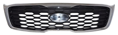 PARRILLA CON MOLDURA CROMADA NEGRA KIA SORENTO 2019-2020 LX TYG