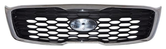 PARRILLA CON MOLDURA CROMADA NEGRA KIA SORENTO 2019-2020 LX TYG