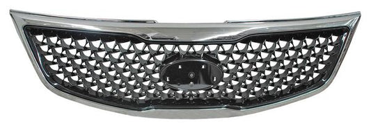 PARRILLA CON MOLDURA CROMADA NEGRA KIA SPORTAGE 2016 / USA 2014-2016 TYG