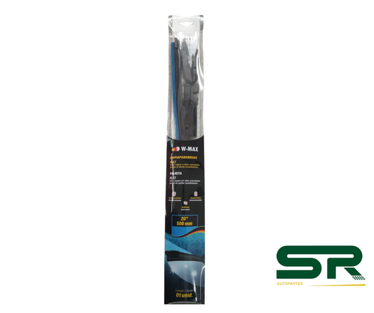 PLUMA LIMPIAPARABRISAS BANANA 20” 500MM W-MAX
