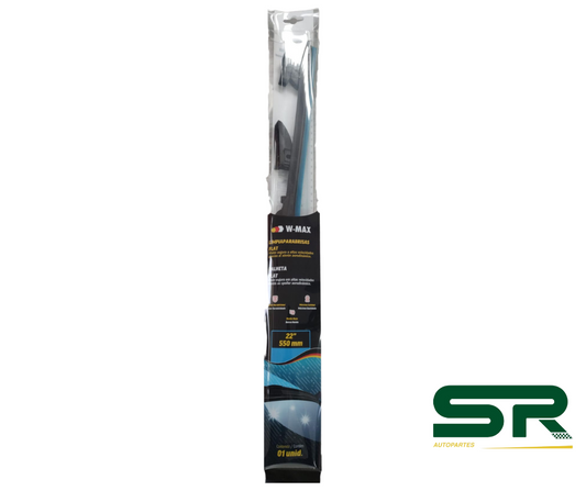 PLUMA LIMPIAPARABRISAS BANANA 22” 550MM W-MAX