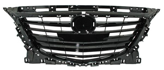PARRILLA MAZDA 3 2014-2016 2.5L INSERTO S / MOLDURAS NEGRO BRILLANTE TYG