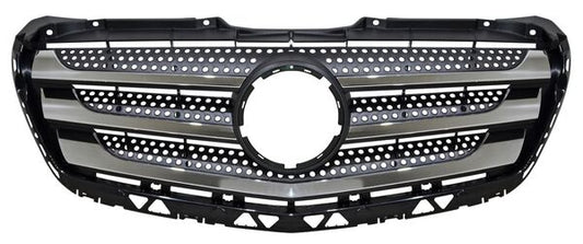 PARRILLA SIN MOLDURA CROMADA NEGRA MERCEDES-BENZ MBENZ SPRINTER 2014-2018 C / FILOS TYG