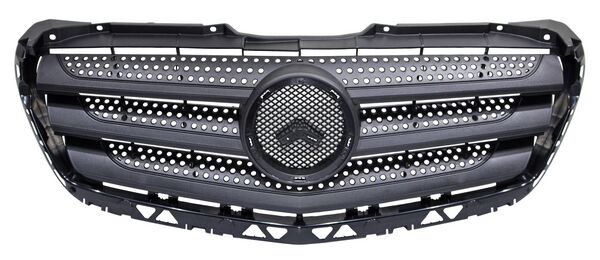 PARRILLA SIN MOLDURA NEGRA MERCEDES-BENZ MBENZ SPRINTER 2014-2018 FILOS NEGRO TYG