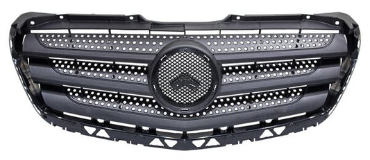 PARRILLA SIN MOLDURA NEGRA MERCEDES-BENZ MBENZ SPRINTER 2014-2018 FILOS NEGRO TYG