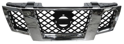 PARRILLA CROMADA NISSAN FRONTIER 2009-2019 CREW CAB SE TYG