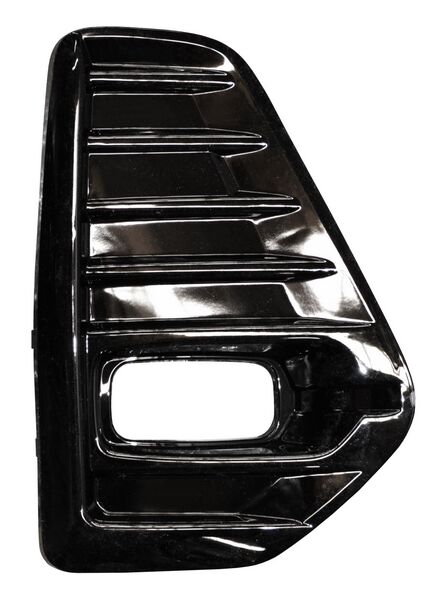 REJILLA DERECHO PARA FARO DE NIEBLA NEGRA NISSAN KICKS 2021-2024 BRILLANTE 352 TYG