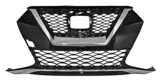 PARRILLA SIN HOYO PARA CÁMARA CON MOLDURA CROMADA NISSAN MAXIMA 2019-2020 TYG