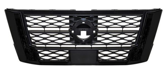 PARRILLA NEGRA NISSAN PU NP-300 / FRONTIER 2021-2025 LISA SBP TYG