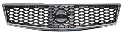 PARRILLA CROMADA NEGRA NISSAN SENTRA 2007-2012 FILO SPORT TYG