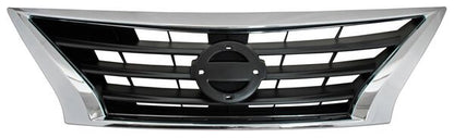 PARRILLA FILO CROMADO NISSAN VERSA 2015-2019 / V-DRIVE 2020-2025 ALD261 TLDP 28906 TYG