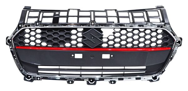 PARRILLA CON MOLDURA SUZUKI SWIFT 2018-2024 ROJA TYG