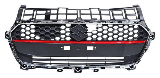 PARRILLA CON MOLDURA SUZUKI SWIFT 2018-2024 ROJA TYG