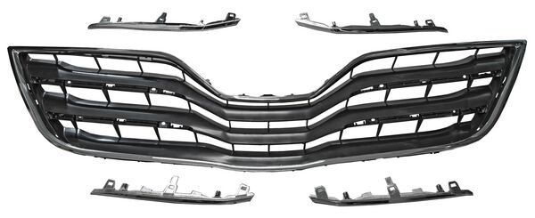 PARRILLA CROMADA NEGRA TOYOTA CAMRY 2010-2011 / XLE TYG
