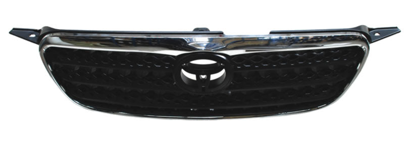 PARRILLA CON MOLDURA CROMADA NEGRA TOYOTA COROLLA 2005-2008 TYG
