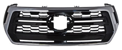 PARRILLA CON MOLDURA CROMADA TOYOTA HILUX 2019-2020 ROCCO / REVO TYG