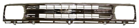 PARRILLA CROMADA TOYOTA PU 1989-1991 (BISEL INCLUIDO) TYG