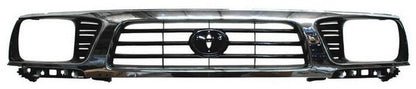 PARRILLA CROMADA TOYOTA TACOMA 1995-1996 4WD (BISEL INCLUIDO) TYG