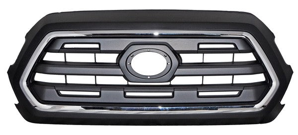PARRILLA CON MOLDURA CROMADA NEGRA TOYOTA TACOMA 2016-2019 TYG