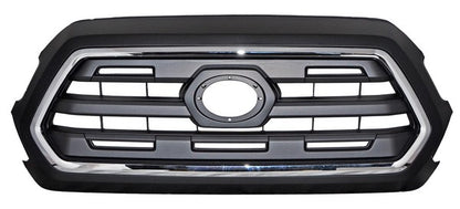PARRILLA CON MOLDURA CROMADA NEGRA TOYOTA TACOMA 2016-2019 TYG