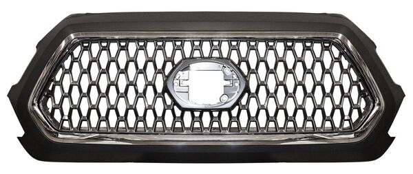 PARRILLA CROMADA NEGRA TOYOTA TACOMA 2018-2019 SPORT C / FILO TYG