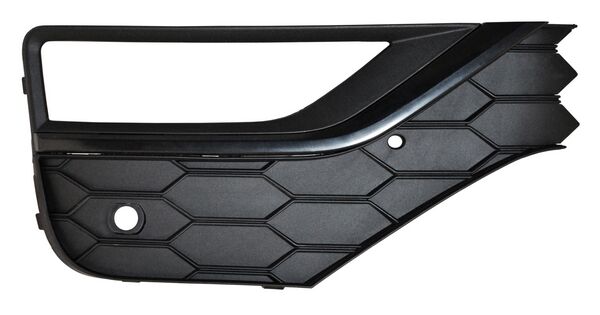 REJILLA DERECHO PARA FARO DE NIEBLA FILO NEGRO VOLKSWAGEN AMAROK 2018-2023 P / SENSOR TYG