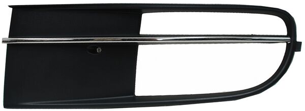 REJILLA IZQUIERDO PARA FARO DE NIEBLA CROMADA VOLKSWAGEN BEETLE 2012-2016 / NEGRO TYG