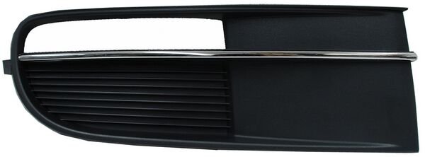 REJILLA DERECHO SIN FARO DE NIEBLA CROMADA VOLKSWAGEN BEETLE 2012-2016 / NEGRO TYG