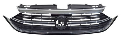 PARRILLA CON MOLDURA CENTRAL SUPERIOR CROMADA VOLKSWAGEN JETTA 2022-2024 Y TYGU TYG