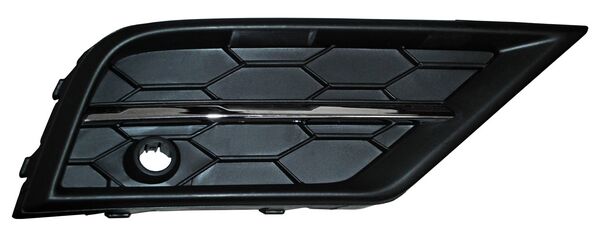 REJILLA DERECHO CON HOYO PARA SENSOR CROMADA VOLKSWAGEN TIGUAN 2018-2021 C / MOLD TYG