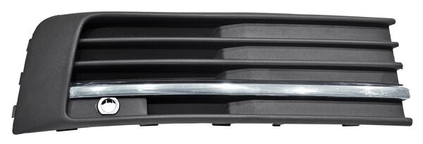 REJILLA DERECHO CON HOYO PARA SENSOR CROMADA VOLKSWAGEN TRANSPORTER 2016-2020 C / MOLD CENT TYG