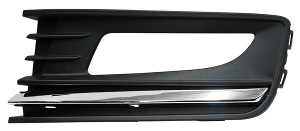 REJILLA IZQUIERDO PARA FARO DE NIEBLA CROMADA VOLKSWAGEN VENTO 2016-2020 C / MOLD LINEA ANTERIOR TYG