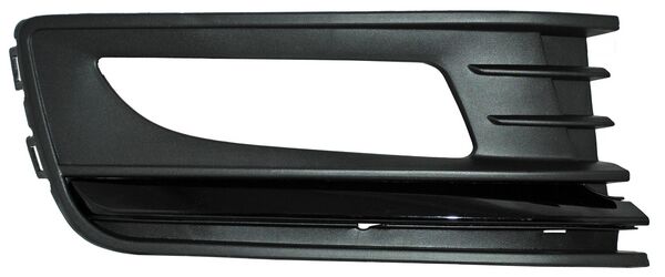 REJILLA DERECHO PARA FARO DE NIEBLA NEGRA VOLKSWAGEN VENTO 2016-2020 C / MOLD LINEA ANTERIOR TYG