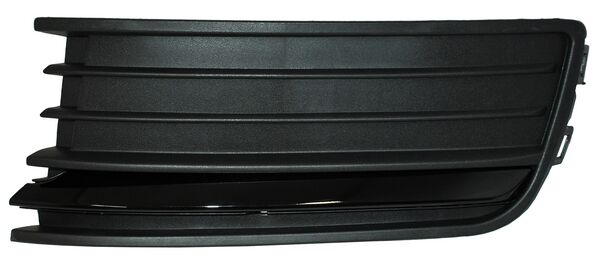 REJILLA IZQUIERDO SIN FARO DE NIEBLA NEGRA VOLKSWAGEN VENTO 2016-2020 C / MOLD LINEA ANTERIOR AGT TYG
