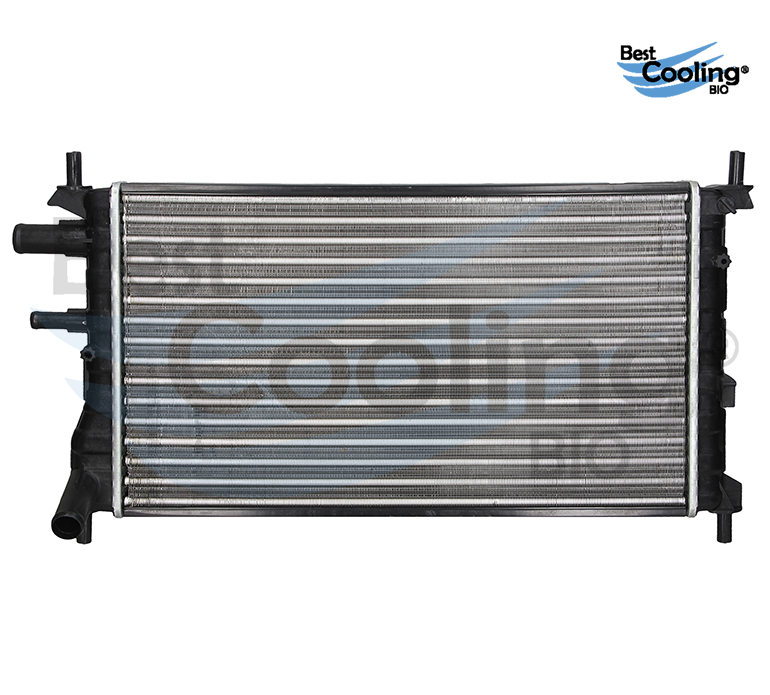 RADIADOR ALUMINIO ANTICONGELANTE FORD FIESTA 4L 1.3 LTS 1998-2001 CON Y SIN A/C TRANSMISIÓN MANUAL 1001855 35785 BEST COOLING