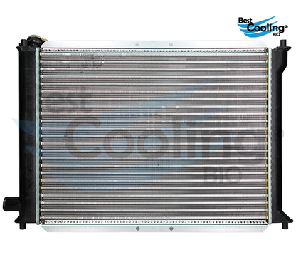 RADIADOR ALUMINIO ANTICONGELANTE FORD ESCORT 4L 1.8 LTS 1991-2002 ESCORT 4L 1.9 LTS 1991-2002 ESCORT 4L 2.0 LTS 1991-2002 CON Y SIN A/C FOCZ 8005-D 35574 BEST COOLING