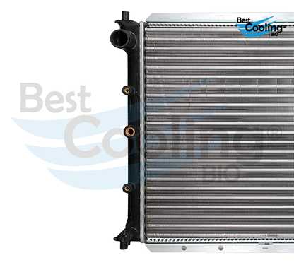 RADIADOR ALUMINIO ANTICONGELANTE FORD ESCORT 4L 1.8 LTS 1991-2002 ESCORT 4L 1.9 LTS 1991-2002 ESCORT 4L 2.0 LTS 1991-2002 CON Y SIN A/C FOCZ 8005-D 35574 BEST COOLING