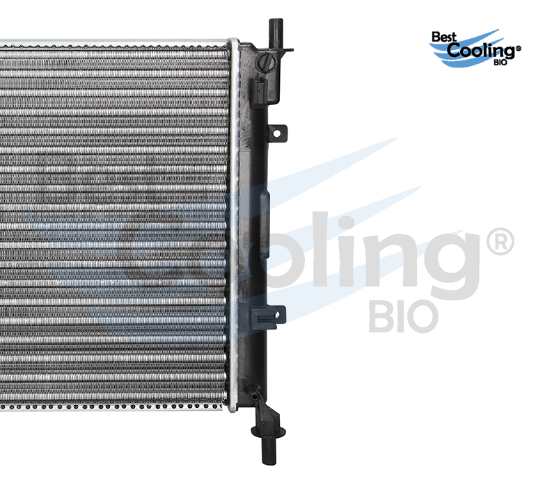 RADIADOR ANTICONGELANTE FORD KA 4L 1.6 LTS 2001-2008 CON A/C TRANSMISIÓN MANUAL BEST COOLING