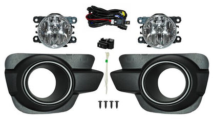 FARO DE NIEBLA RENAULT KWID 2019-2022 C / PARRILLA NEGRA JGO 352 TYG