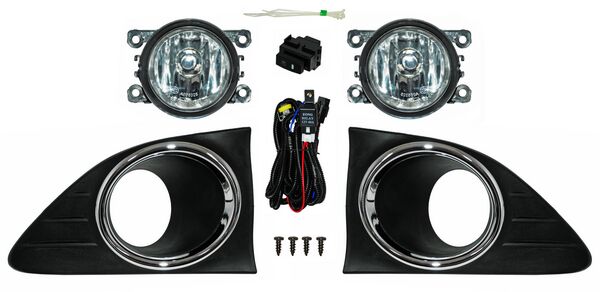 FARO DE NIEBLA RENAULT STEPWAY 16 C / PARRILLA FILO CROM JGO 352 TYG