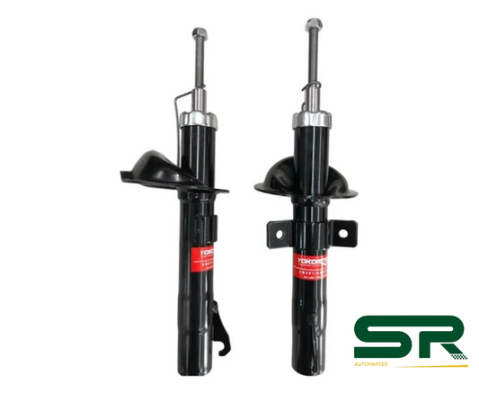 AMORTIGUADOR DEL DER GAS (FIESTA 1.3L-1.4L 98-02/COURIER 01-10) FORD FIESTA IKON 1.6L 98-10 YOKOMITSU