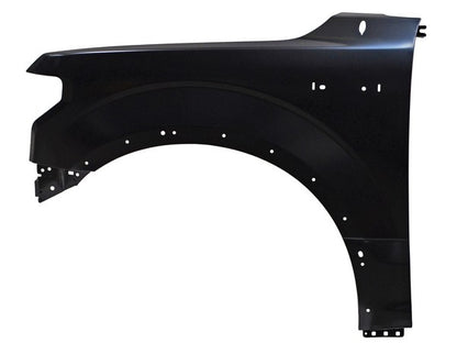SALPICADERA IZQUIERDA ALUMINIO FORD PU 2015-2020 C / HOYO P / MOLD LAT TYG