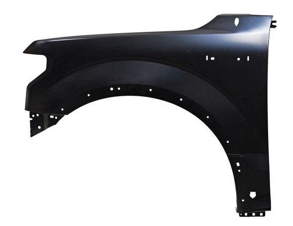 SALPICADERA IZQUIERDA CON HOYO PARA SENSOR ALUMINIO FORD PU 2015-2020 P / MOLD LAT TYG