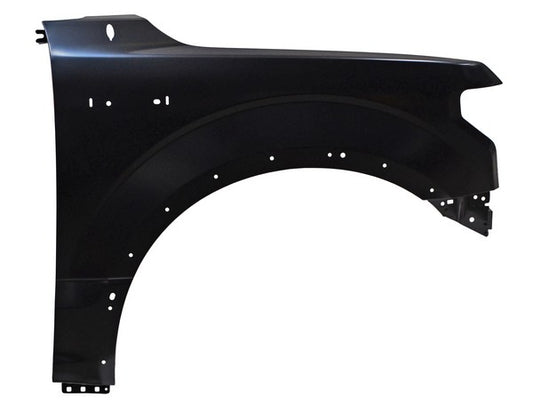 SALPICADERA DERECHA ALUMINIO FORD PU 2015-2020 C / HOYO P / MOLD LAT TYG