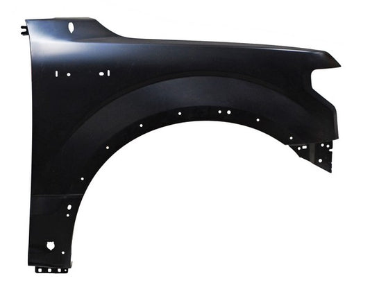 SALPICADERA DERECHA CON HOYO PARA SENSOR ALUMINIO FORD PU 2015-2020 P / MOLD LAT TYG