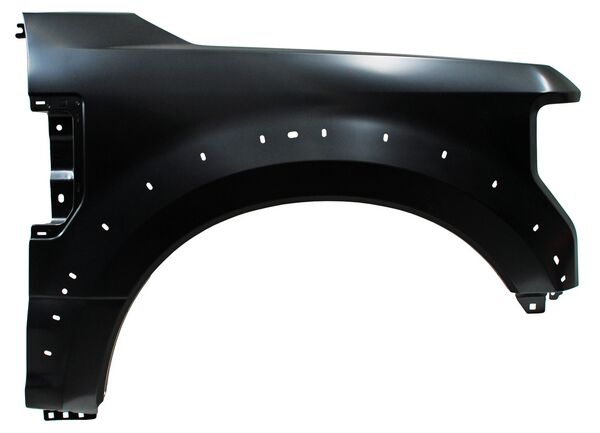 SALPICADERA DERECHA FORD SUPER DUTY 2017-2022 F450 C / HOYO P / MOLD ALUM TYG