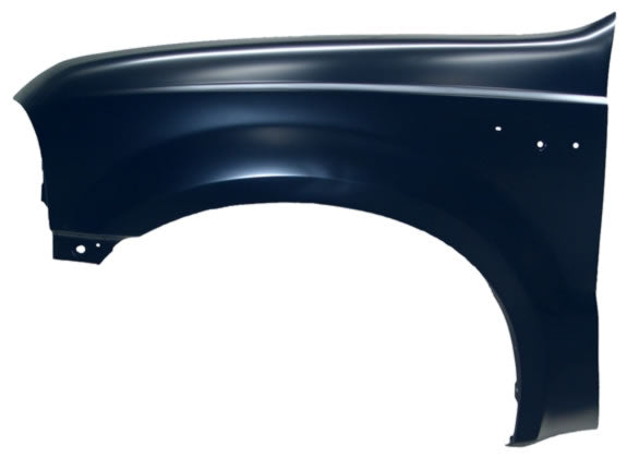 SALPICADERA IZQUIERDA FORD SUPER DUTY 1999-2007 / EXCURSION 2000-2007 S / HOYO P / MOLD LAT TYG