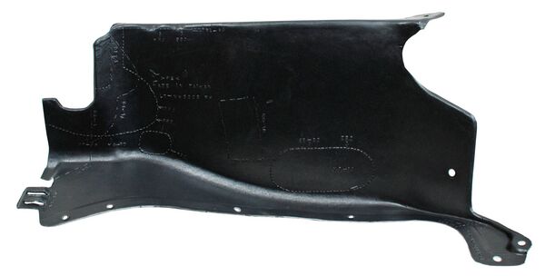 TOLVA INFERIOR VOLKSWAGEN MOTOR JETTA / GOLF 1999-2007 / BEETLE 2006-2010 / A3 1999-2004 / LEON 1999-2005 / TOLEDO 1999-2004 1.8 DERECHA TYG